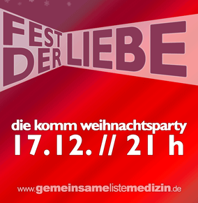 Weihnachtsparty Komm