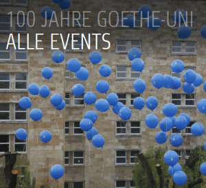 100 Jahre Goethe Universität 